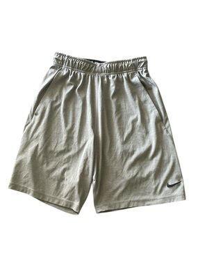 Nike Dri-Fit gray basketball shorts